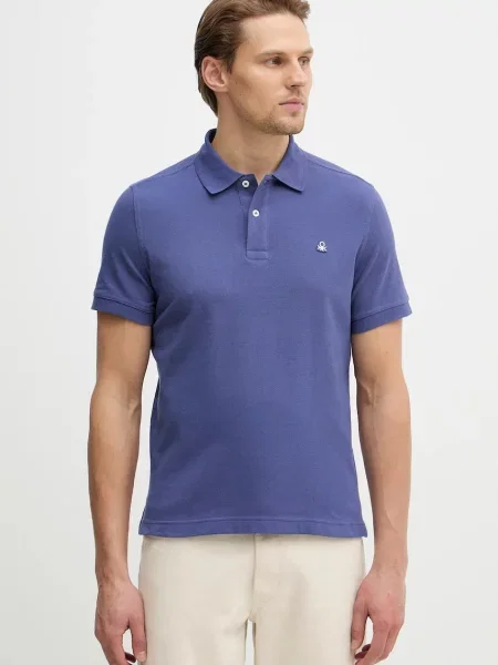 Polo majica United Colors of Benetton plava