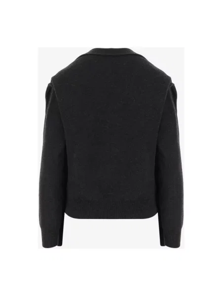 Sweter Arch4 z kaszmiru kopertowy szary