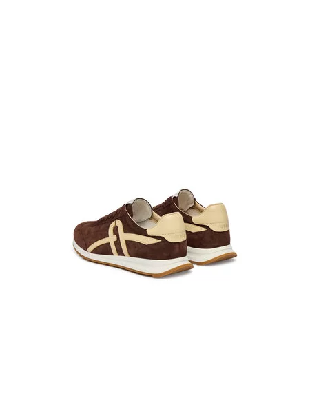 Sneakersy Furla Retro PT Tmavě hnědá