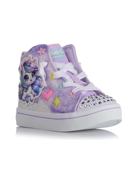 Pantofi copii Skechers alb