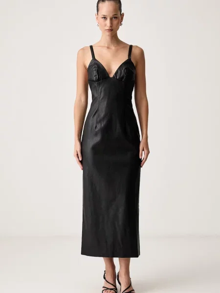 Bardot rochie negru