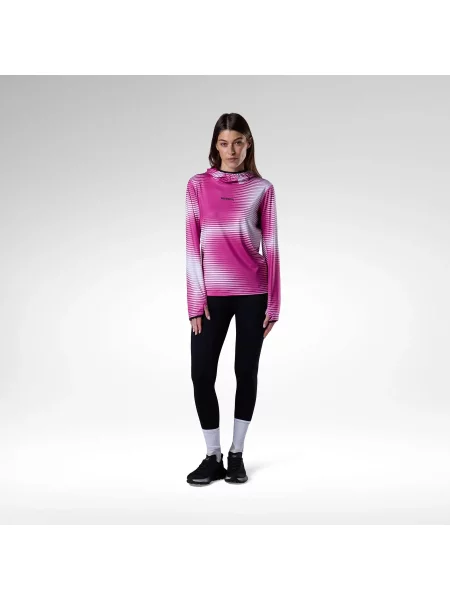 Bluza z kapturem Rossignol Westweg Sun różowa