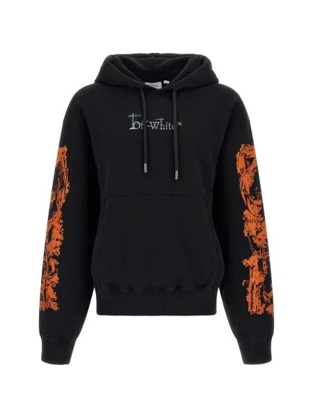 Hanorac cu glugă Off-white alb