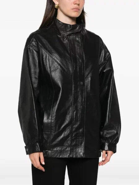 Geanta de piele The Garment negru
