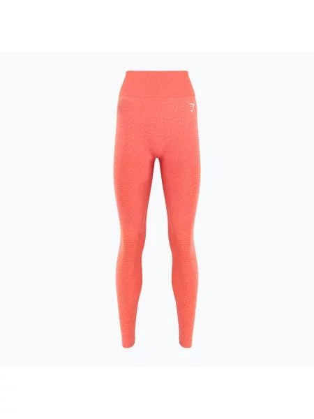 Legginsy treningowe Gymshark Vital Seamless pomarańczowe