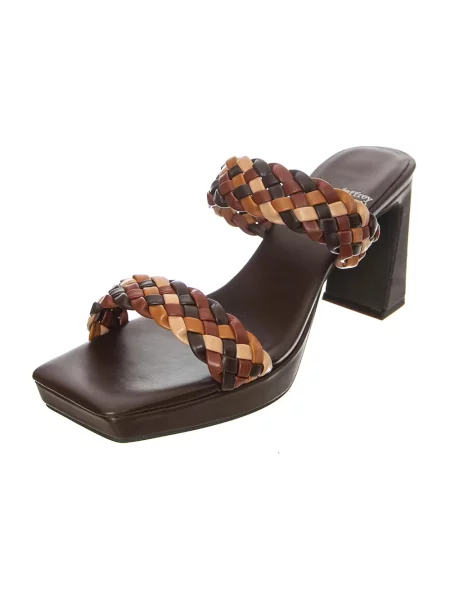 Klapki Jeffrey Campbell brązowe
