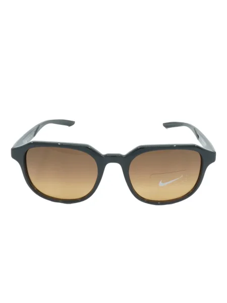 Ochelari de soare Nike cu cordon din jerseu cu imprimeu abstract gri