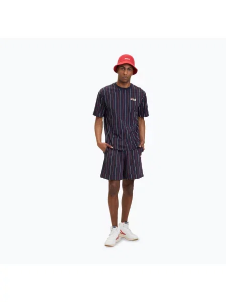 Spodenki FILA Lobito Pinstriped czarne