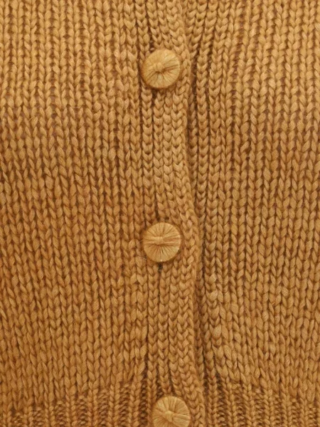 Cardigan Forte_forte tricotate chunky maro