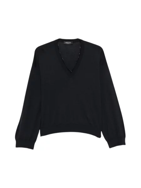 Sweter Fabiana Filippi niebieski