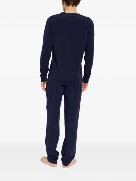 Piżama Moschino niebieska