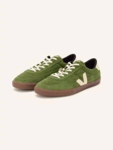 Sneakersy Veja skórzane zielone