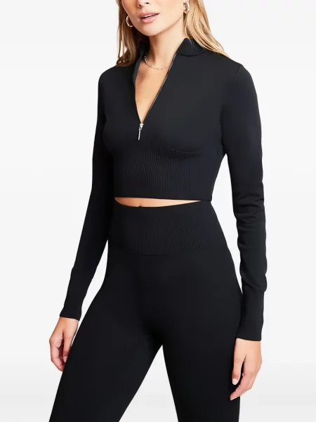 Zkrácené tričko Nike jersey černé