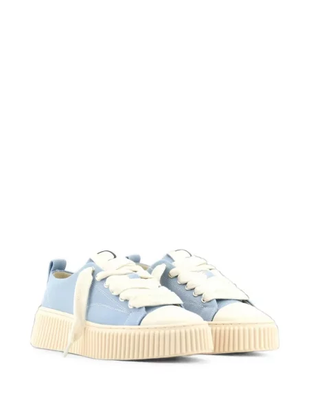 Sneakerși Rhun din canvas albastru