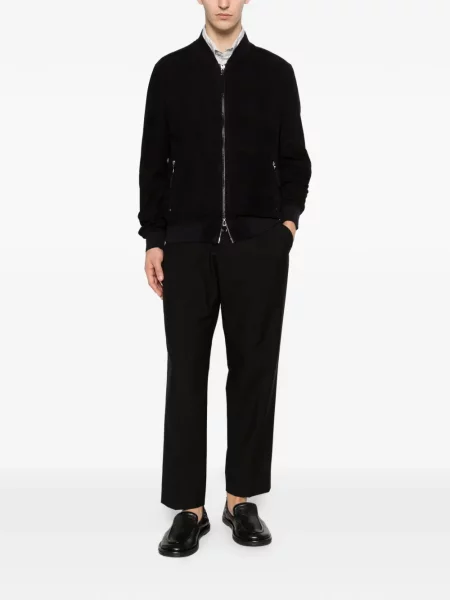 Pantaloni Greyed plisate negru