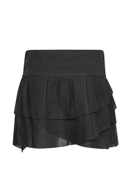 Fustă Marant Etoile cu volane negru