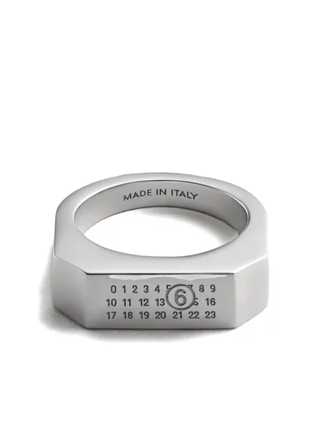 Inel Mm6 Maison Margiela argintiu