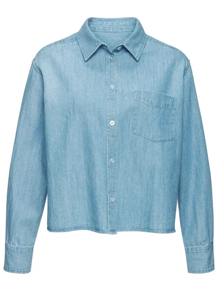 BUFFALO Bluză denim albastru