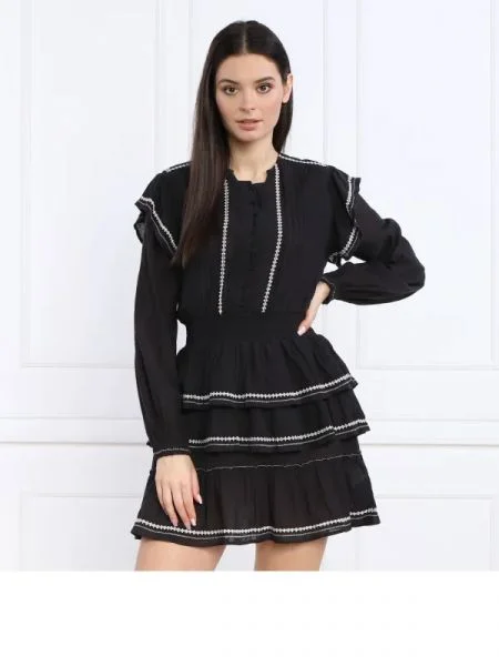 Pepe Jeans London Rochie PAULA negru