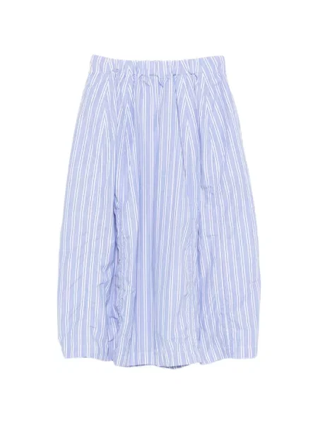 Spódnica midi Bellerose w paski do kolan niebieska