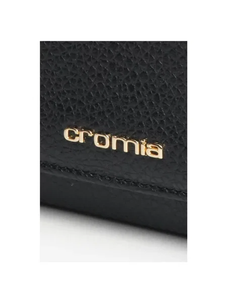 Кожаный кошелек Cromia черный