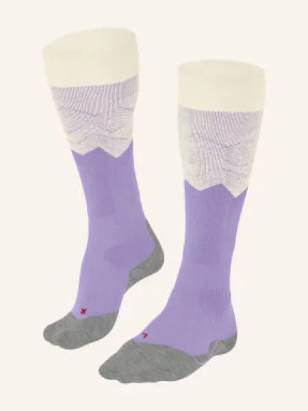 Falke Lyžařské Ponožky Advanced light lilac
