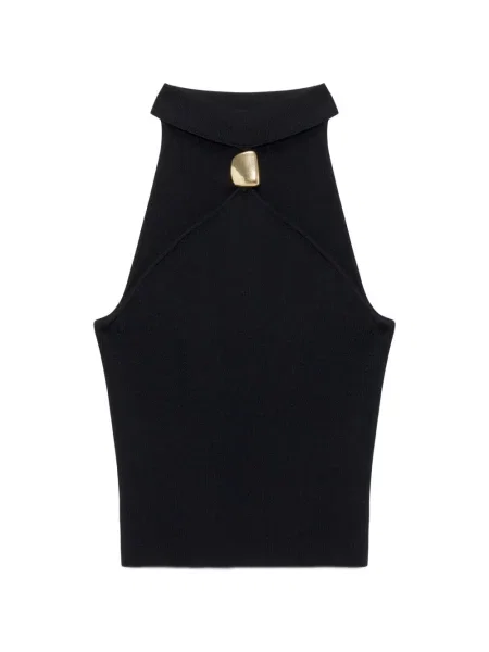 Top Simkhai tricotate negru