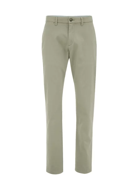 WE Fashion Pantaloni eleganți pastel verde