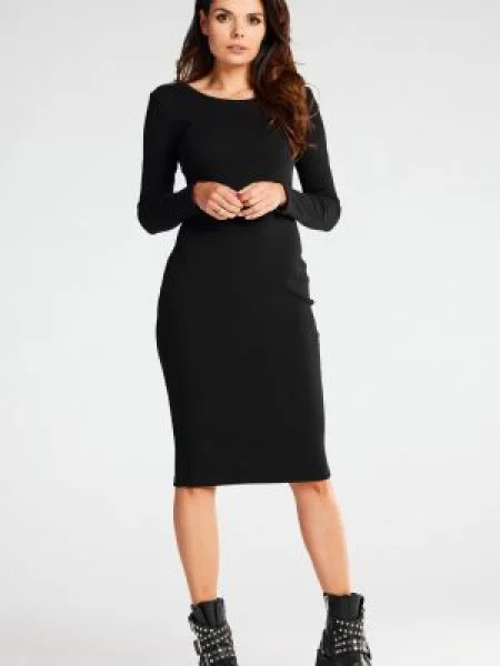 Sukienka maxi Infinite You czarna