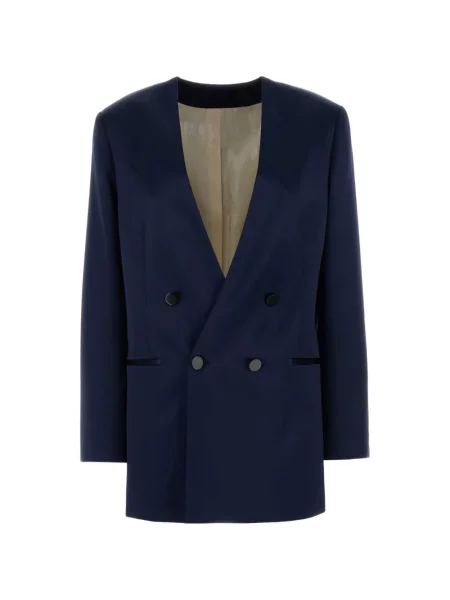 Sacou Alberta Ferretti albastru