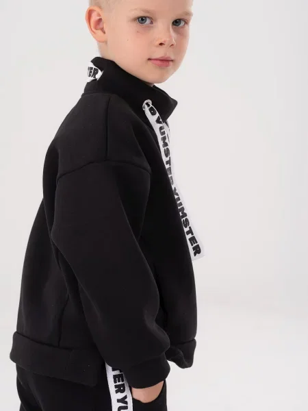 Дитячий Світшот YUMSTER чорний