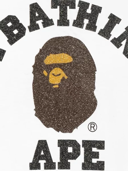 Tricou A Bathing Ape® cu mărgele alb