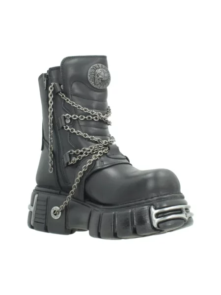 Botki New Rock czarne