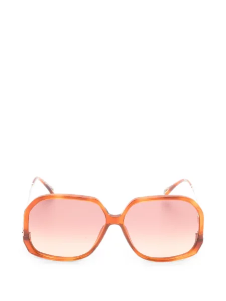 Ochelari de soare Chloé cu autograf maro