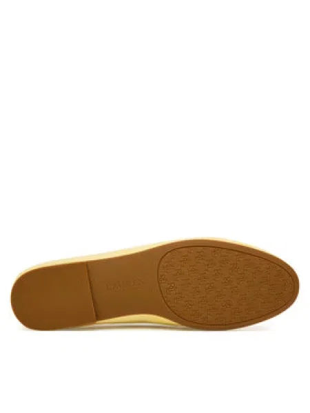 Félcipő Lauren Ralph Lauren sárga