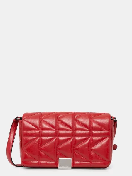 Geanta crossbody Karl Lagerfeld roșu
