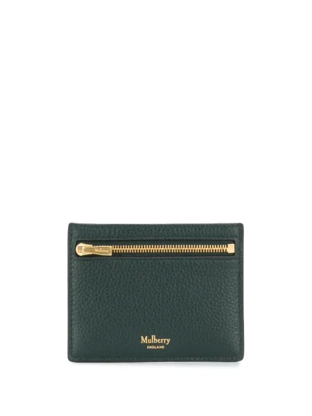 Portofel Mulberry cu autograf verde