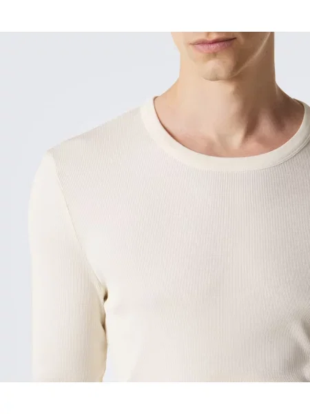 Tricou Lemaire tricotate alb