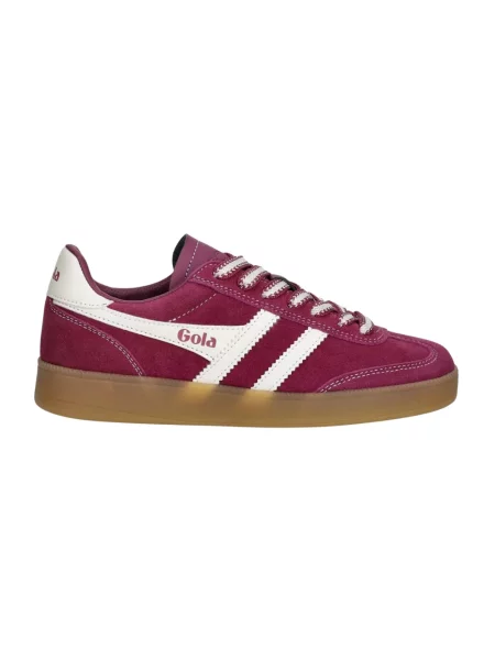 Sneakersy Gola zamszowe czerwone