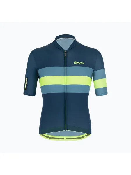 Мъжки велосипеден анцуг Santini Sleek Bengal син