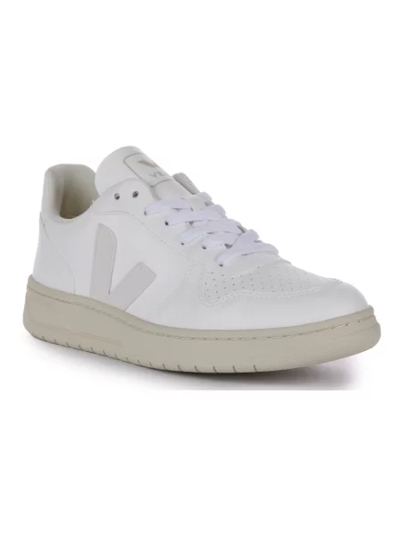 Sneakersy Veja V-10 skórzane białe