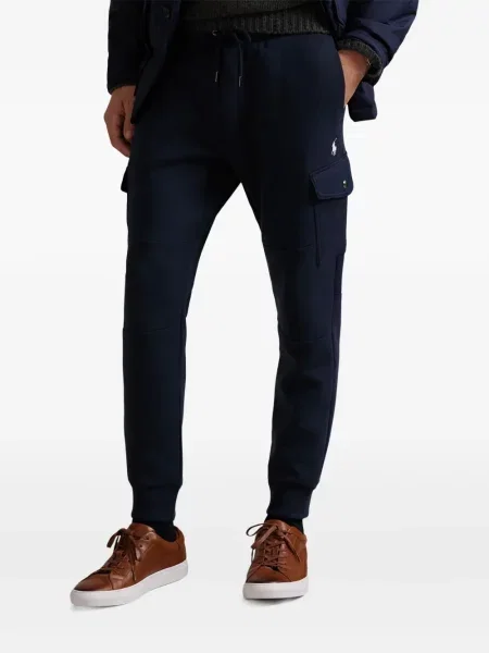 Șapcă Polo Ralph Lauren cu broderie din țesătură twill în carouri albastru