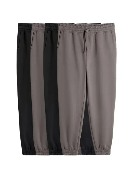 The Set Pantaloni gri taupe negru