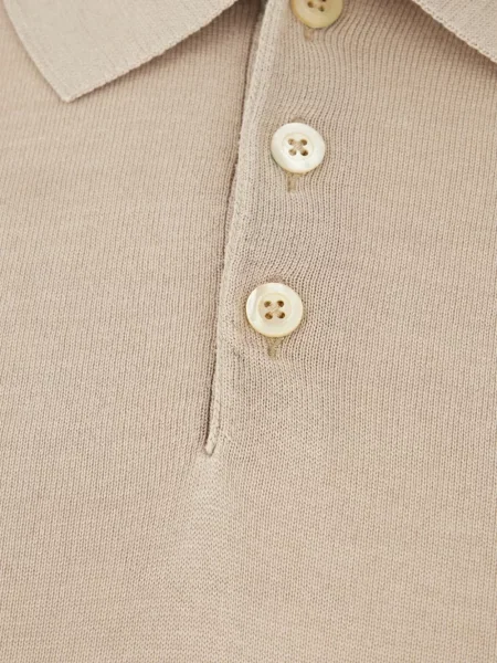 Tricou polo Panicale de mătase