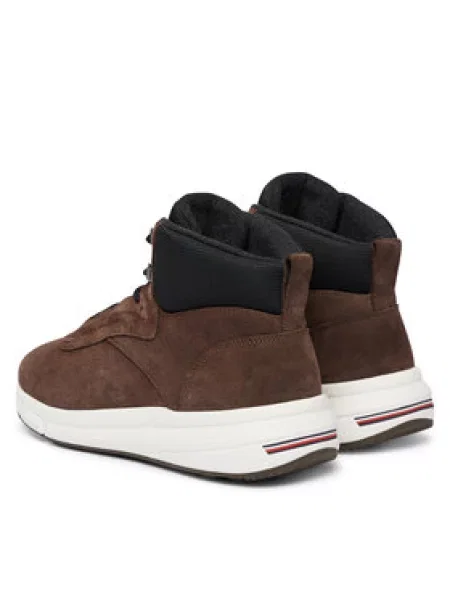 Tenisice Tommy Hilfiger Hybrid Chukka smeđa