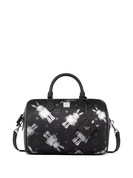 Geantă shopper Mcm negru