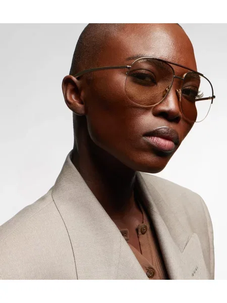 Ochelari de soare Gucci auriu