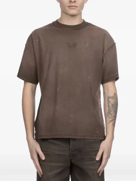 Tricou Alexander Digenova zdrențuiți maro