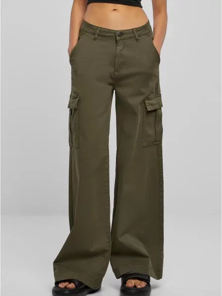 Spodnie cargo Urban Classics z twillu