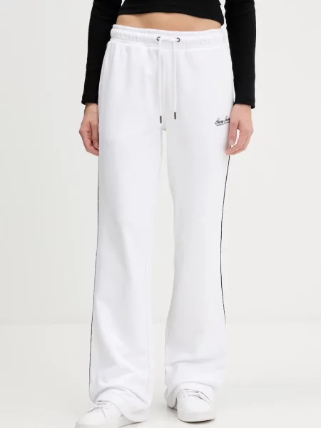 Спортивні штани Guess Jeans з аплікацією білий